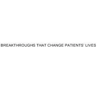 BREAKTHROUGHS THAT CHANGE PATIENTS LIVES — UAE trademark in Class 5
