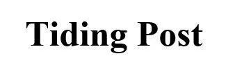 Tiding Post — UAE trademark, Class 9, No. 474099