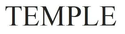 TEMPLE — UAE trademark, Class 14, No. 484289