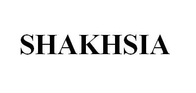 SHAKHSIA — UAE trademark, Class 25, No. 472232