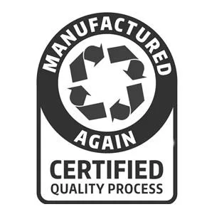 MANUFACT URED AGAIN CERTIFIED QUALITY PROCESS — UAE trademark in Class 37