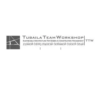 شركة العمارة المستدامة للتصميم وادارة المشاريع TUBAILA TEAM WORKSHOP SUSTAINABLE ARCHITECTURE FOR DESIGN & CONSTRUCTION MANAGEMENT TTW — UAE trademark in Class 42