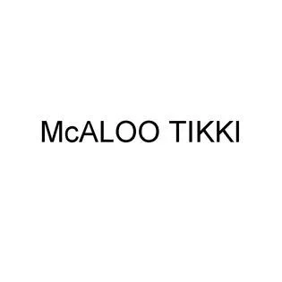 McALOO TIKKI