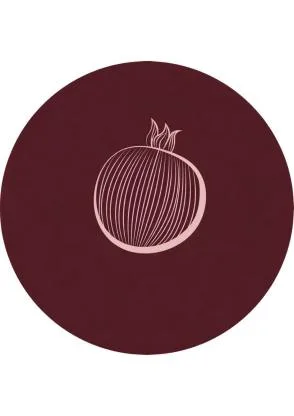 شكل حبة الرمان — UAE trademark, Class 43, No. 472281