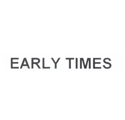 EARLY TIMES — UAE trademark, Class 32, No. 031203