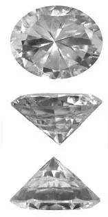 شكل مميز لثلاثة .أحجار من الألماس من ثلاث زوايا — UAE trademark, Class 3, No. 117742