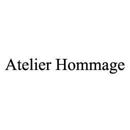 Atelier Hommage — UAE trademark, Class 44, No. 323217