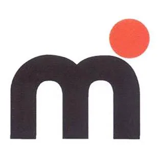 m نقطة حمراء فوق الحرف — UAE trademark, Class 25, No. 076878