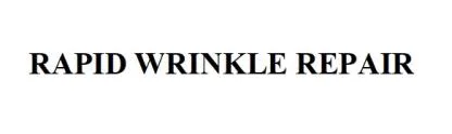 RAPID WRINKLE REPAIR — UAE trademark in Class 3
