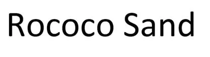 Rococo Sand