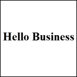Hello Business