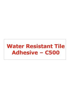 Water Resistant Tile Adhesive - C500