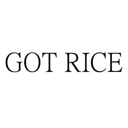 GOT RICE — UAE trademark in Class 30