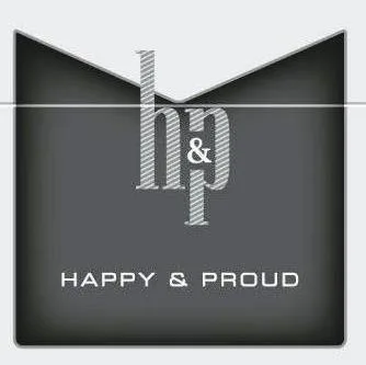 h&p happy & proud مع الشكل