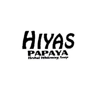 HIYAS PAPAYA HERBAL WHITENING SOAP