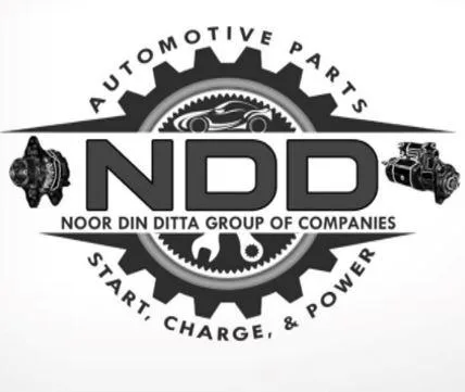 AUTOMOTIVE PARTS NDD NOOR DIN DITTA GROUP OF COMPANIES START, CHARGE, & POWER — UAE trademark in Class 12