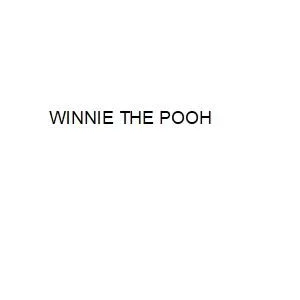 WINNIE THE POOH