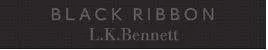 BLACK RIBBON L.K.Bennett