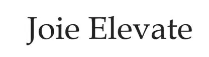 Joie Elevate — UAE trademark in Class 12