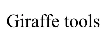 Giraffe tools — UAE trademark in Class 6