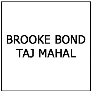 BROOKE BOND TAJ MAHAL