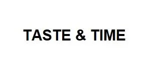 TASTE & TIME — UAE trademark, Class 43, No. 370512