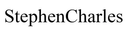 StephenCharles — UAE trademark, Class 25, No. 472135