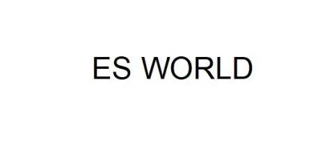 ES WORLD — UAE trademark, Class 41, No. 457200
