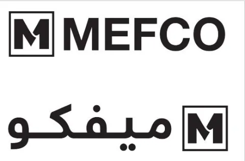 MEFCO ميفكو — UAE trademark, Class 37, No. 486972