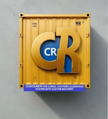 CONTAINERFOR CARGO, CUSTOMS CLEARANCE 'FASTER WITH CUSTOM MASTERS'