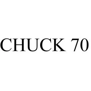 CHUCK 70 — UAE trademark, Class 25, No. 469137