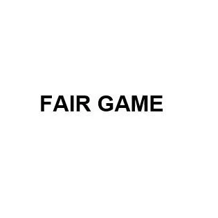 FAIR GAME — UAE trademark in Class 41