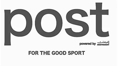 post powered by INDEPENDE NT إندبندنت FOR THE GOOD SPORT
