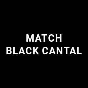 MATCH BLACK CANTAL