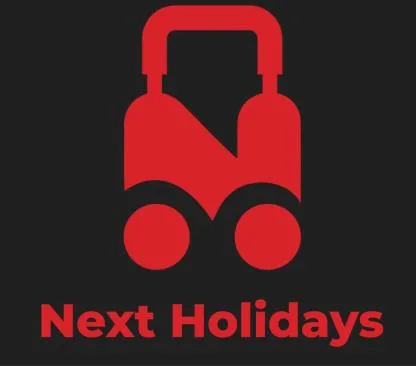 Next Holidays — UAE trademark, Class 39, No. 425650