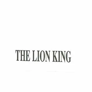 THE LION KING — UAE trademark in Class 30