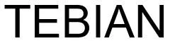 TEBIAN — UAE trademark, Class 9, No. 477829